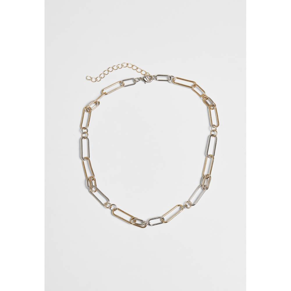 Urban Classics - Color Mix Ketting - Goudkleurig/Zilverkleurig